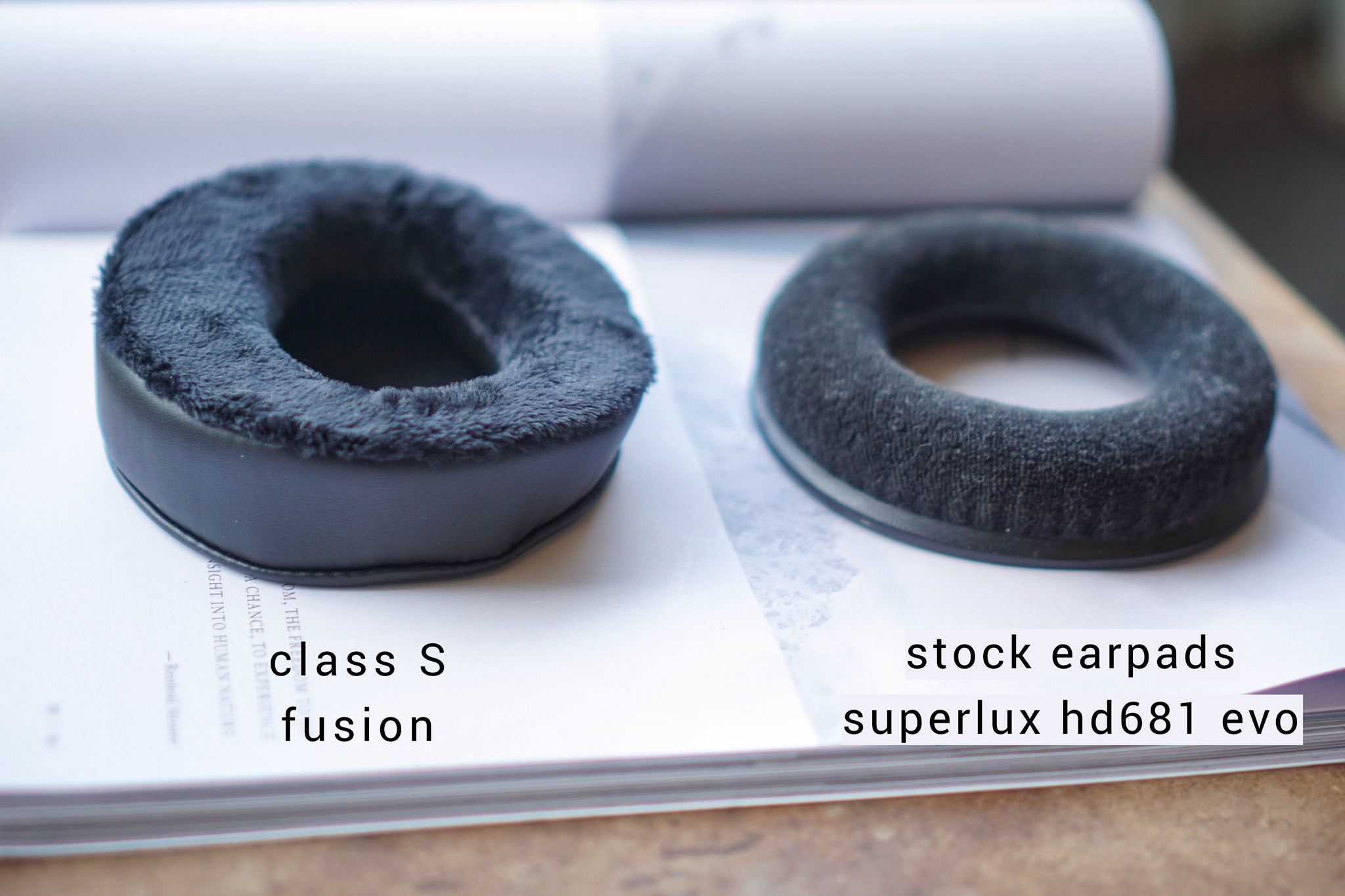 (Class S Fusion) 100mm / 105mm Superlux HD681 / HD668 / HD662 / Beyerdynamic DT770 / DT880 / DT990 Earpads | 3rd Party Earpads