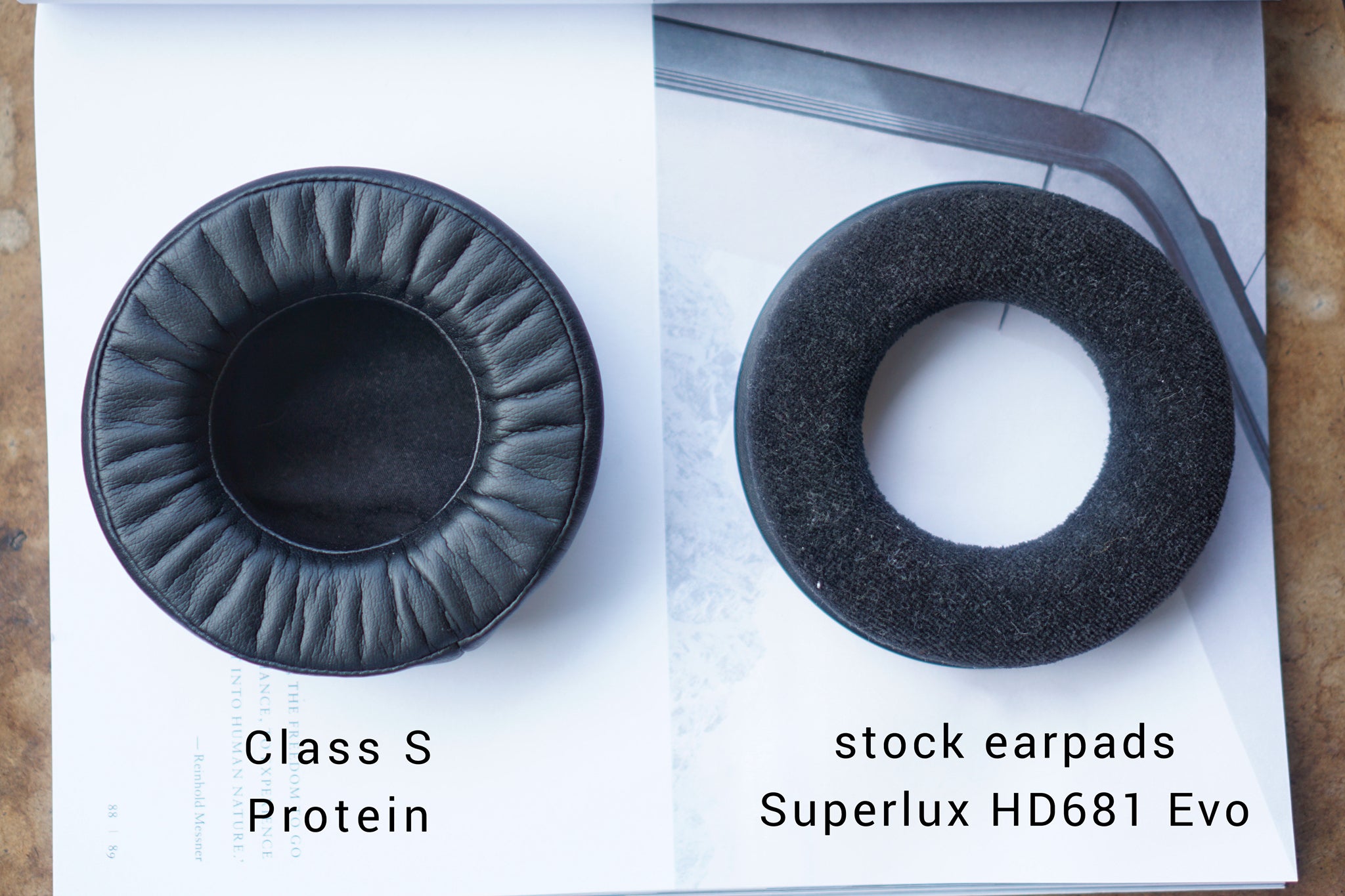 (Class S Protein) 100mm / 105mm Superlux HD681 / HD668 / HD662 / Beyerdynamic DT770 / DT880 / DT990 Earpads | 3rd Party Earpads