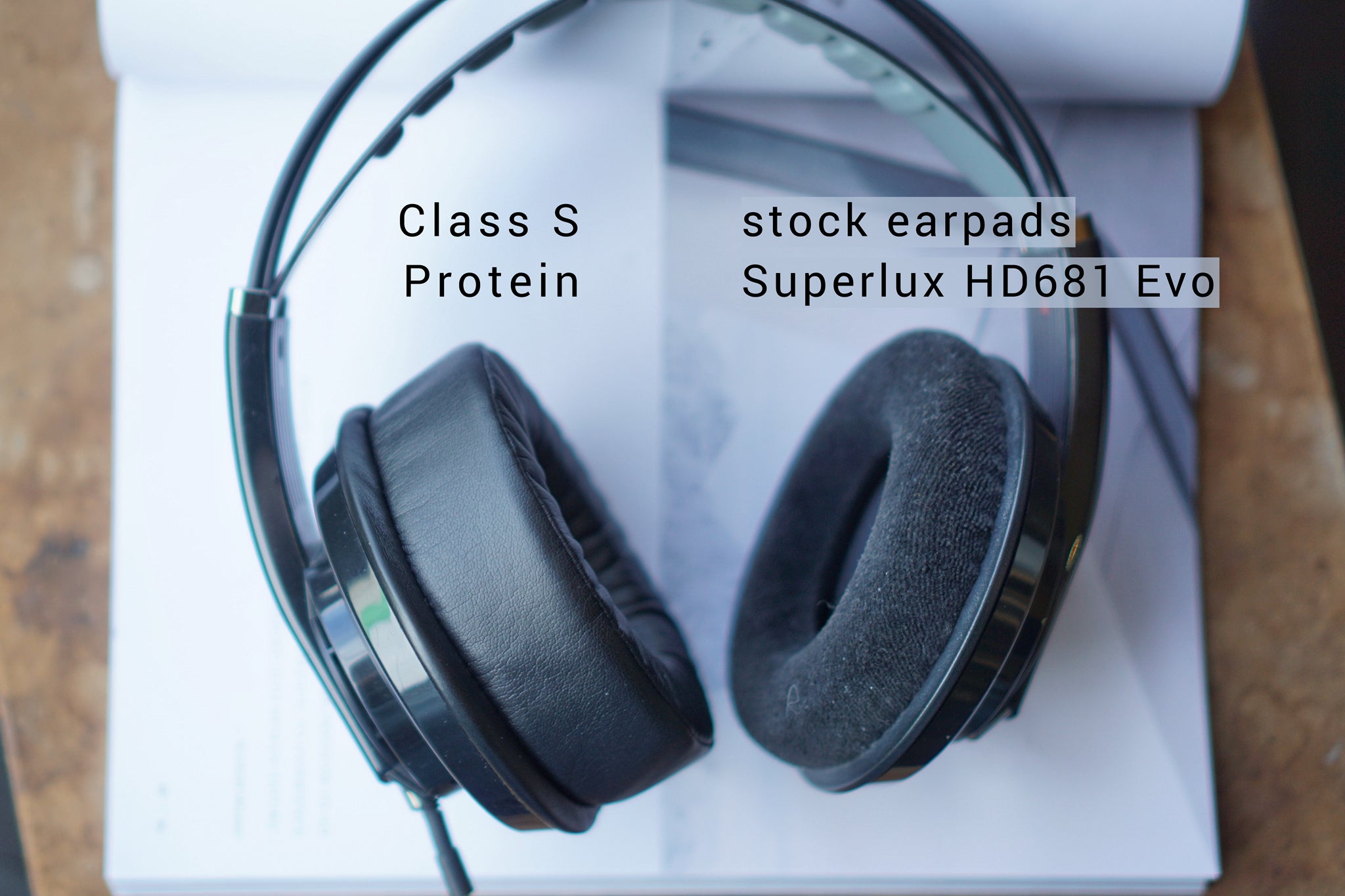 (Class S Protein) 100mm / 105mm Superlux HD681 / HD668 / HD662 / Beyerdynamic DT770 / DT880 / DT990 Earpads | 3rd Party Earpads