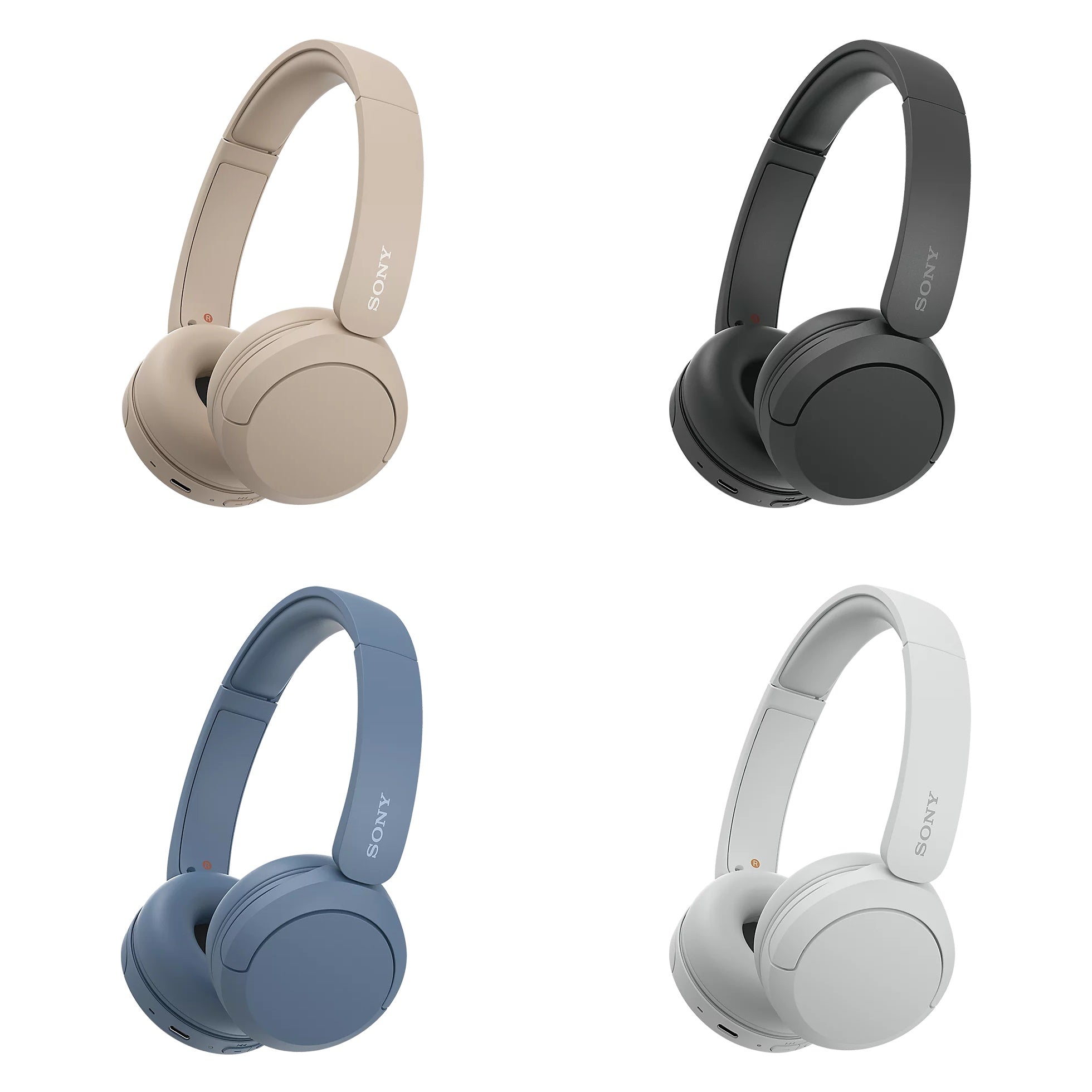 Sony WH-CH520 Bluetooth Wireless Closed Back Headphones 50 hours battery life 30mm Dynamic Driver BT version 5.2