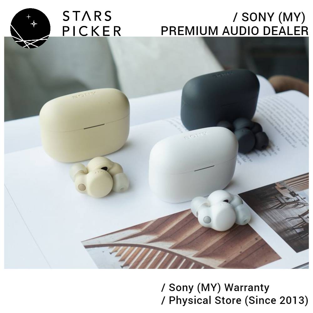 Sony Linkbuds S WF-LS900N - IPX4 LDAC Hi-Res Noise Cancellation TWS True Wireless Earphone Bluetooth IEM