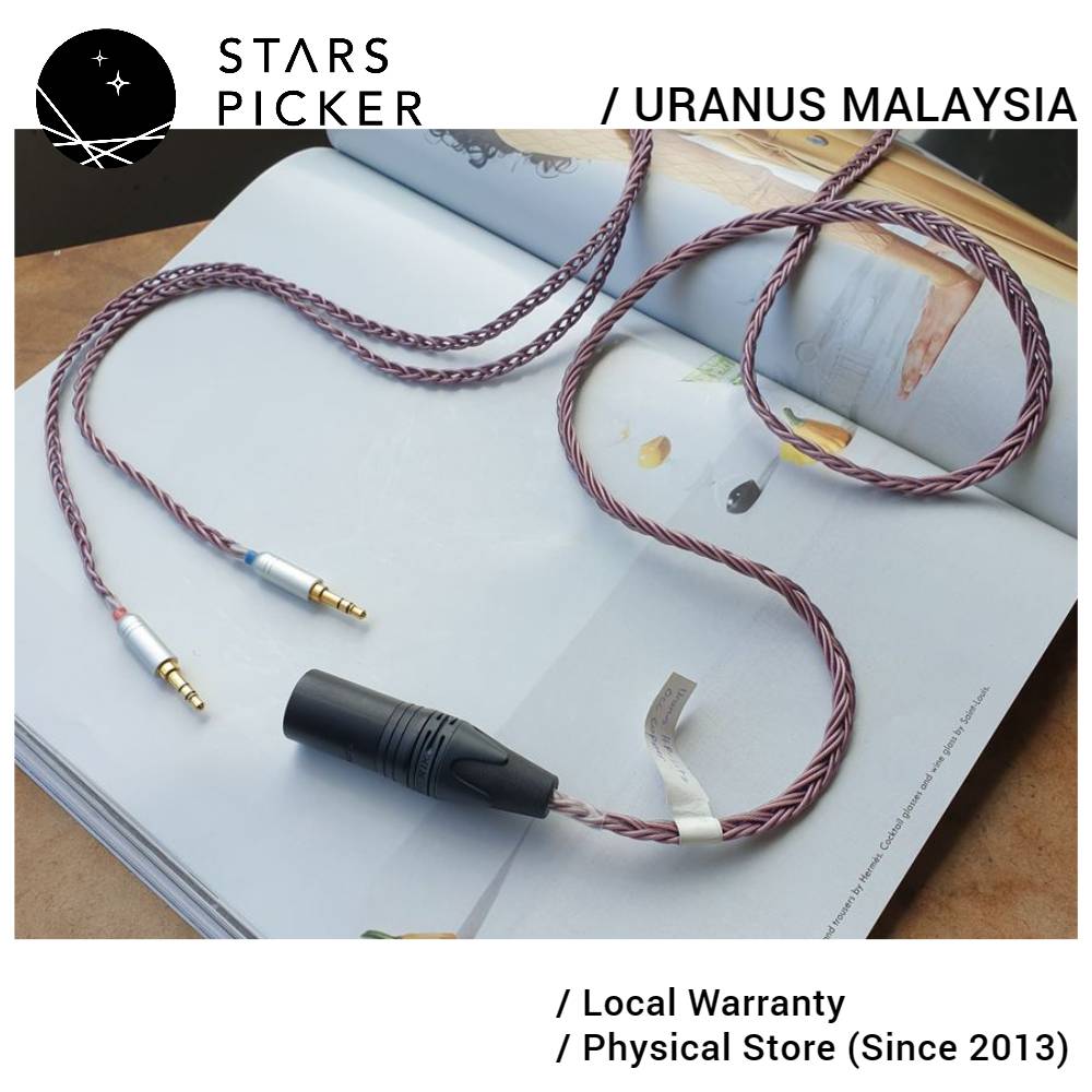 Uranus HP-Litz OCC Copper - Replacement Upgrade Cable for Headphones