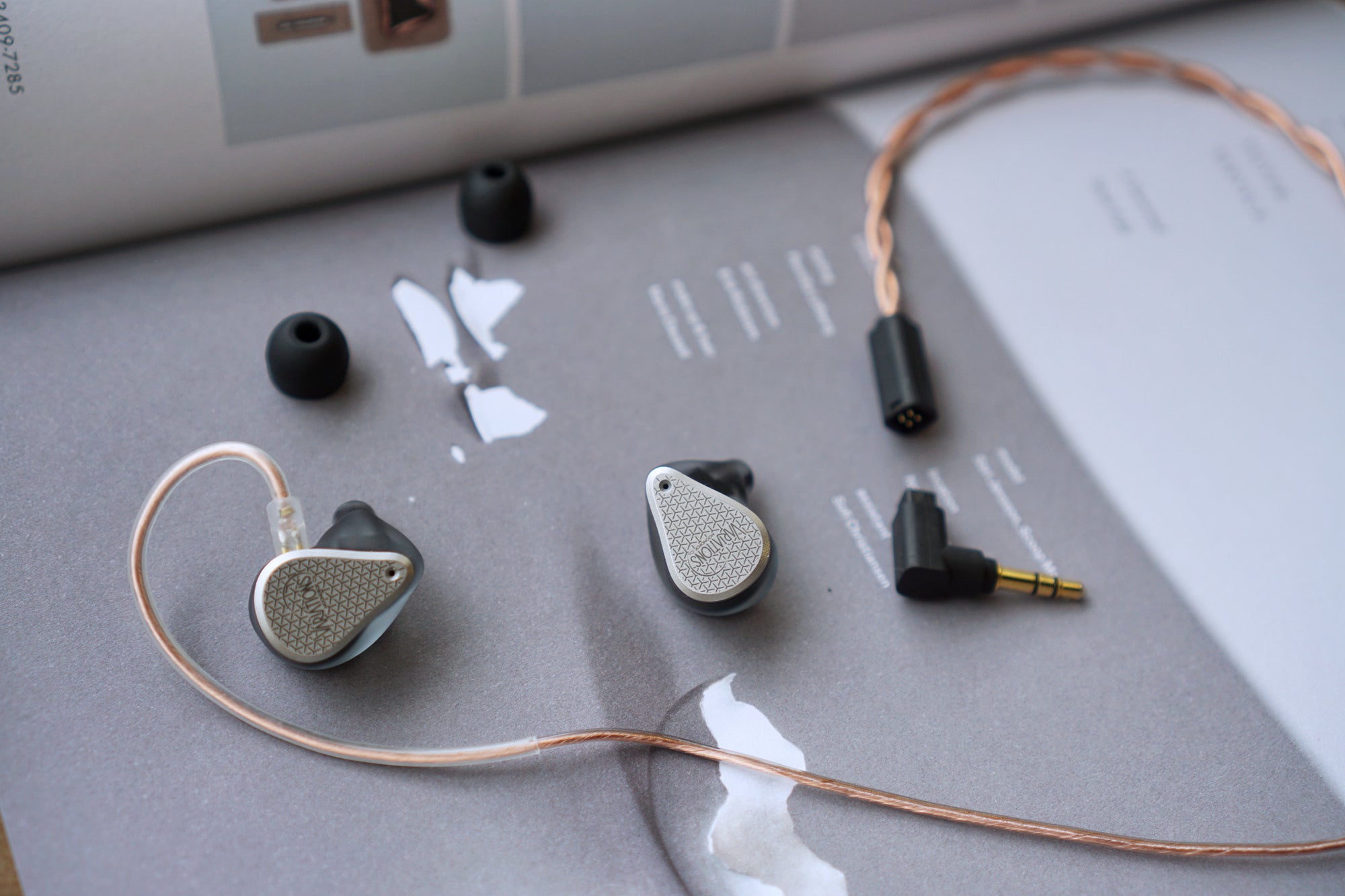 Moondrop Variations: 2EST + 1DD + 1BA, Tribrid IEM