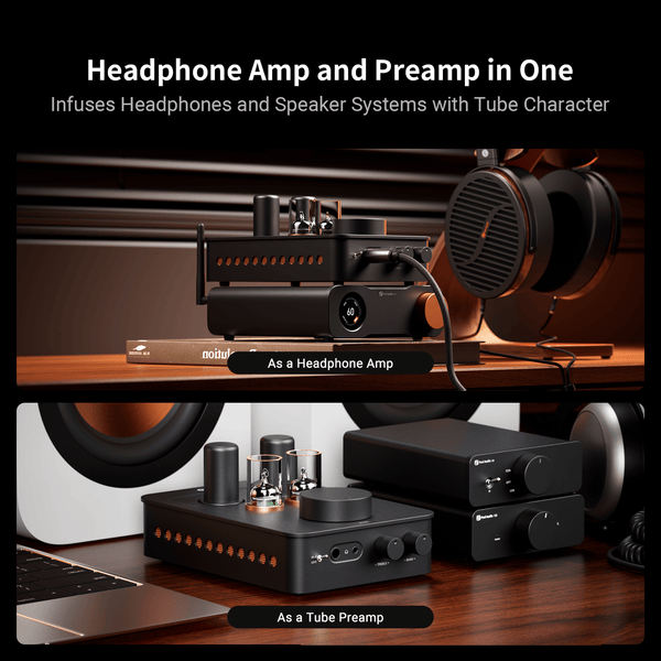 Fosi Audio GR70 Tube PreAmp & Headphone Amp