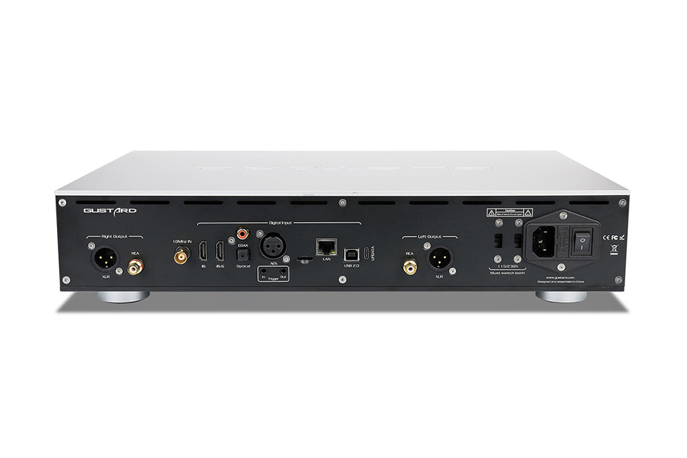 GUSTARD R30 Discrete R2R Network Streaming DAC DSD1024 Roon, Spotify, Airplay, UPNP