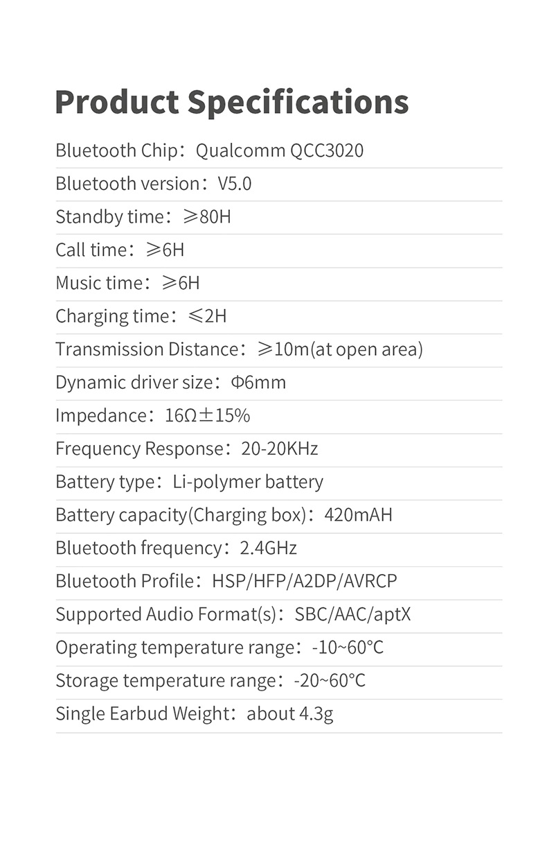 [CLEARANCE] FiiO JadeAudio EW1 Wireless Bluetooth TWS