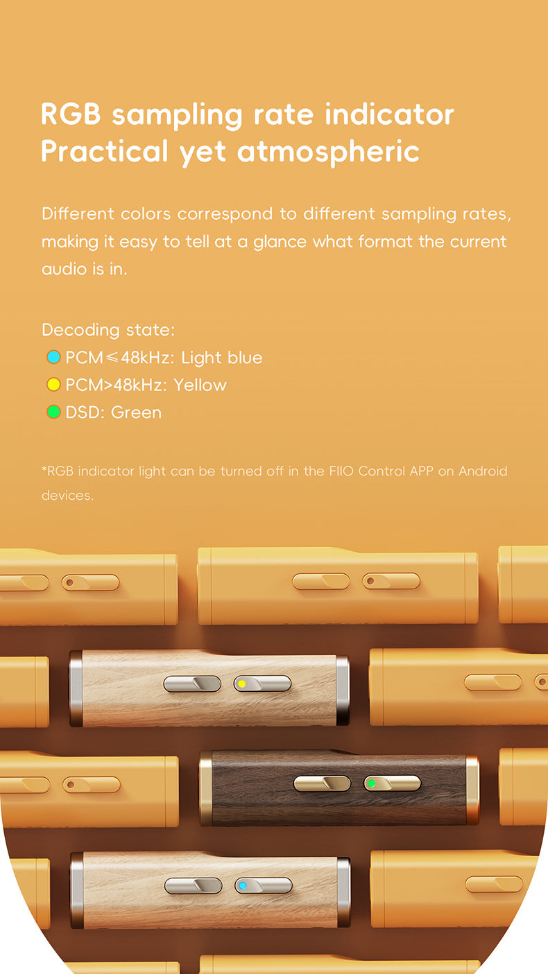 FiiO Snowsky Melody - 10-Band PEQ Portable DAC and Amplifier, CS43131 with 4.4mm and 3.5mm output