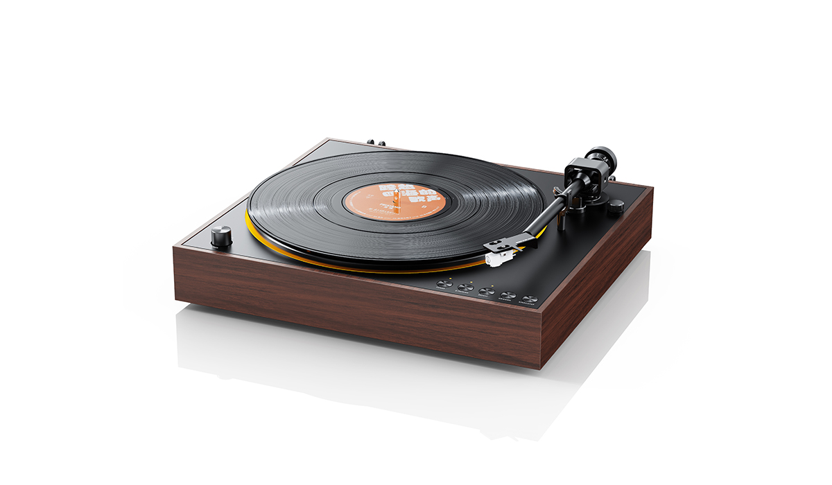 FIIO TT11 Fully Bluetooth Vinyl Automatic Turntable | Built-in Preamp | Line & Phono Output | 2-Speed (33/45 RPM)