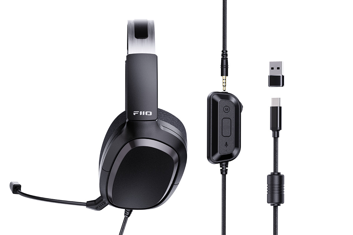 FiiO FG3 Dual Dynamic Driver USB Gaming Headset with Virtual 7.1 Spatial Audio