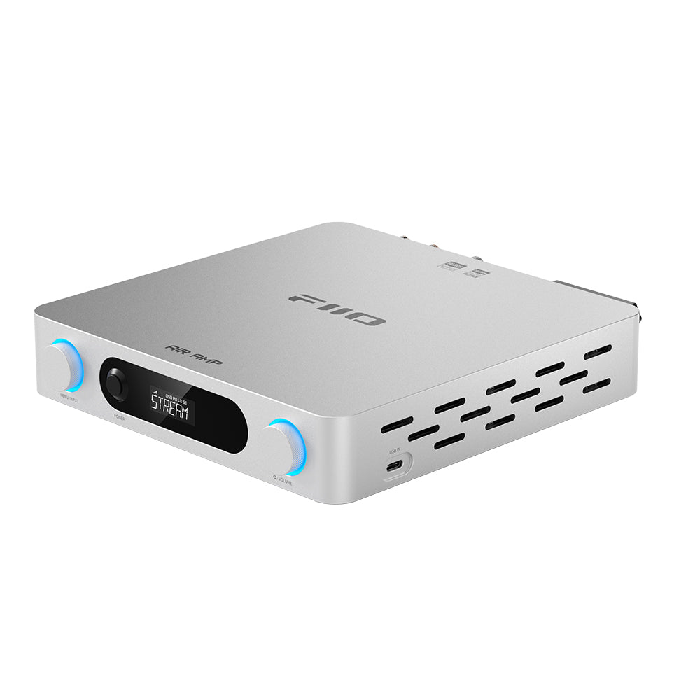 FiiO AIR AMP Power Amplifier speakers USB streaming airplay roon ready NAS 10 band PEQ