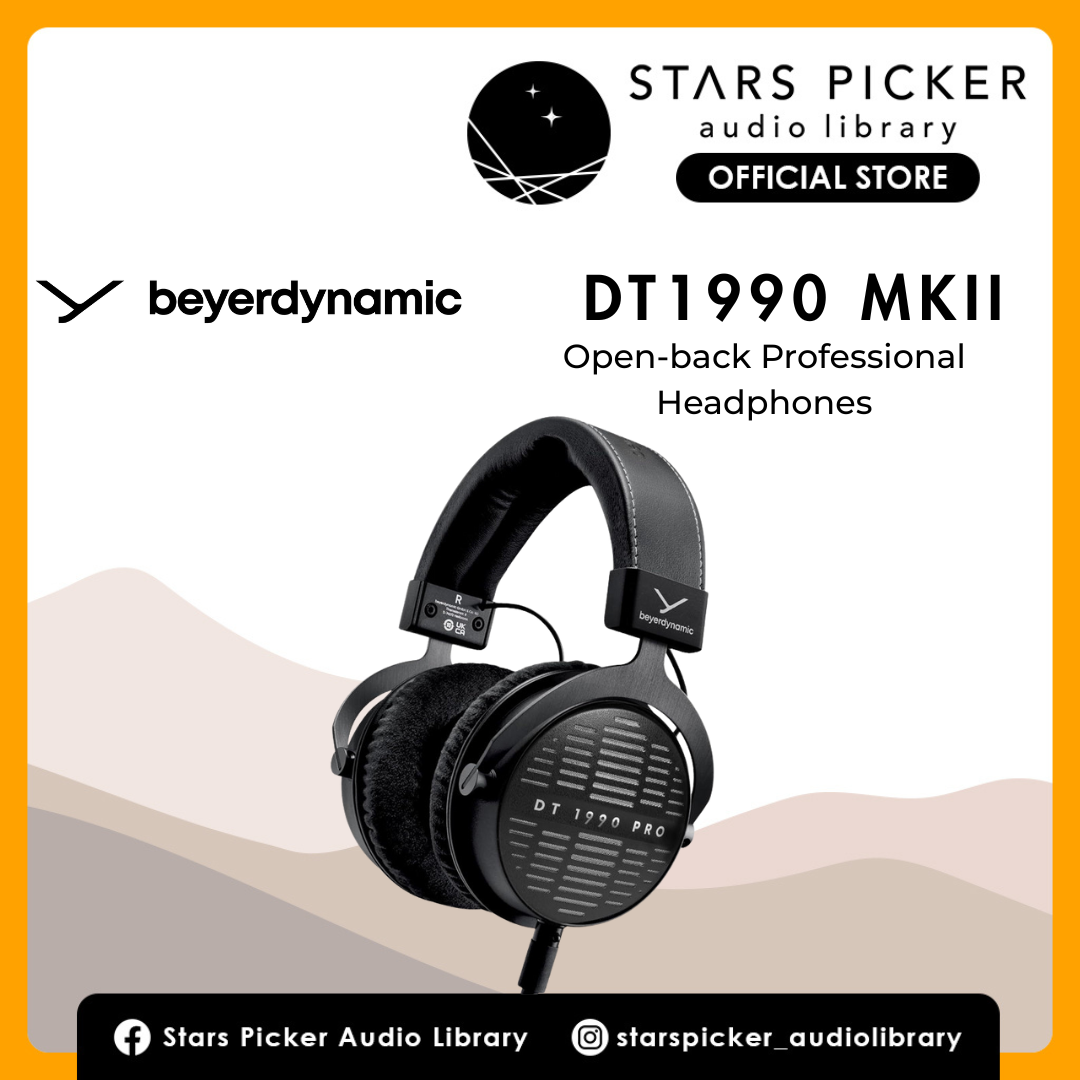 Beyerdynamic DT 1990 Pro MKII Open-back Headphones for Mixing, Mastering, Monitoring