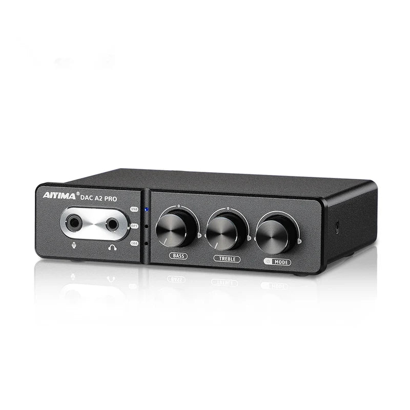 Aiyima DAC-A2 Pro Headphone DAC AMP with Bass and Treble Adjustment Control