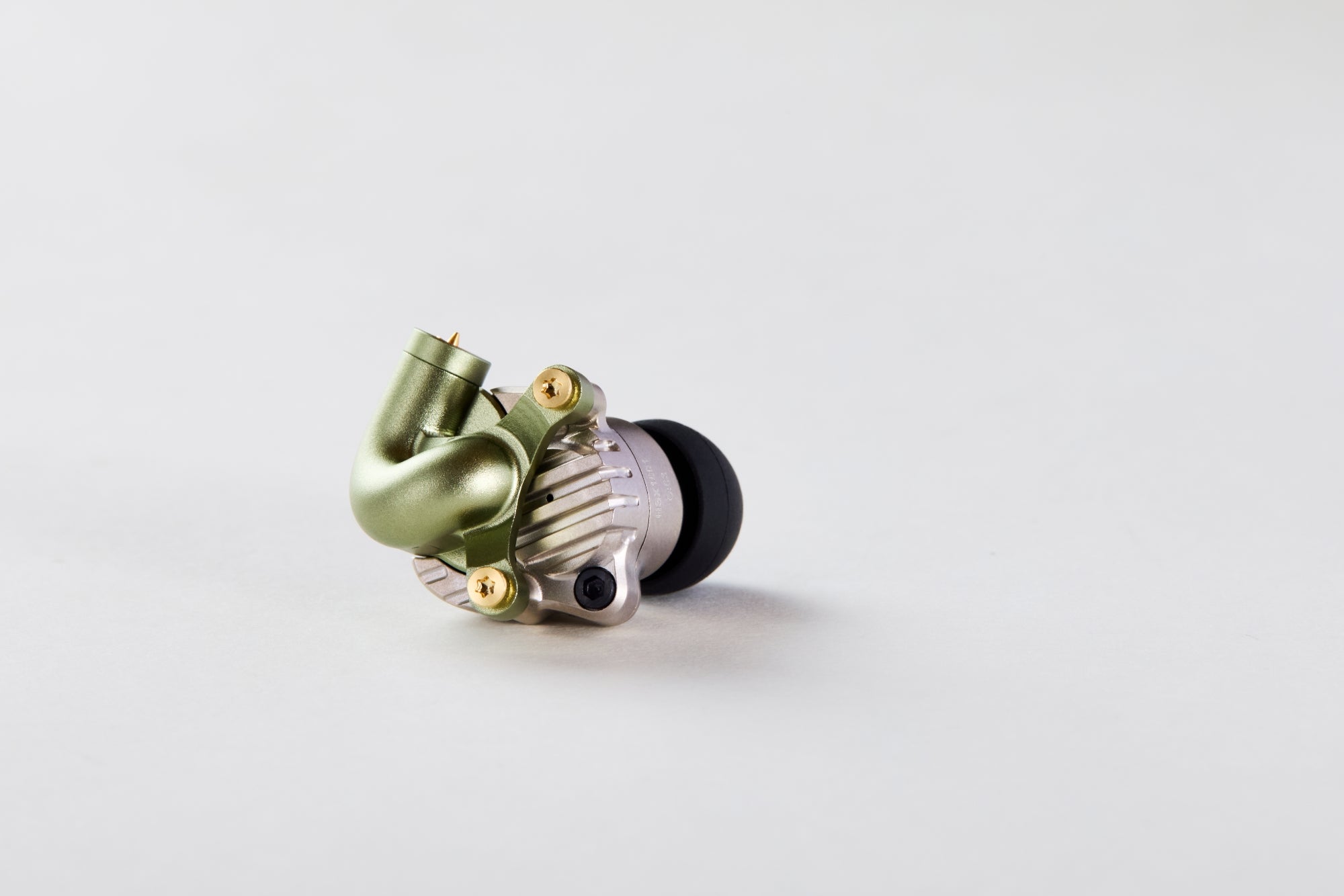 Acoustune M:02G + C:03 for HSX1001 : M:02 Green Wired Module + C:03 German Silver Upgrade Chamber