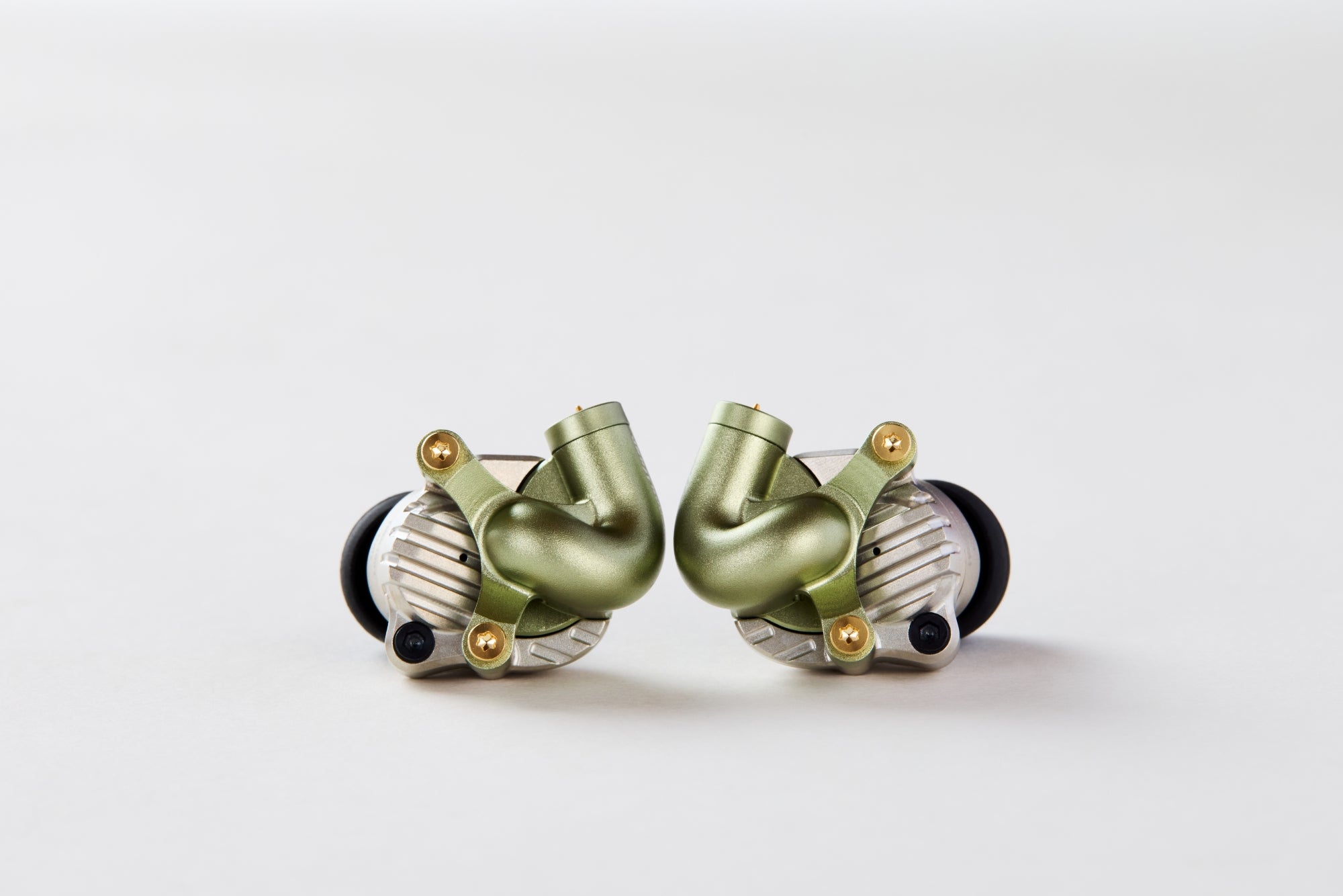 Acoustune M:02G + C:03 for HSX1001 : M:02 Green Wired Module + C:03 German Silver Upgrade Chamber