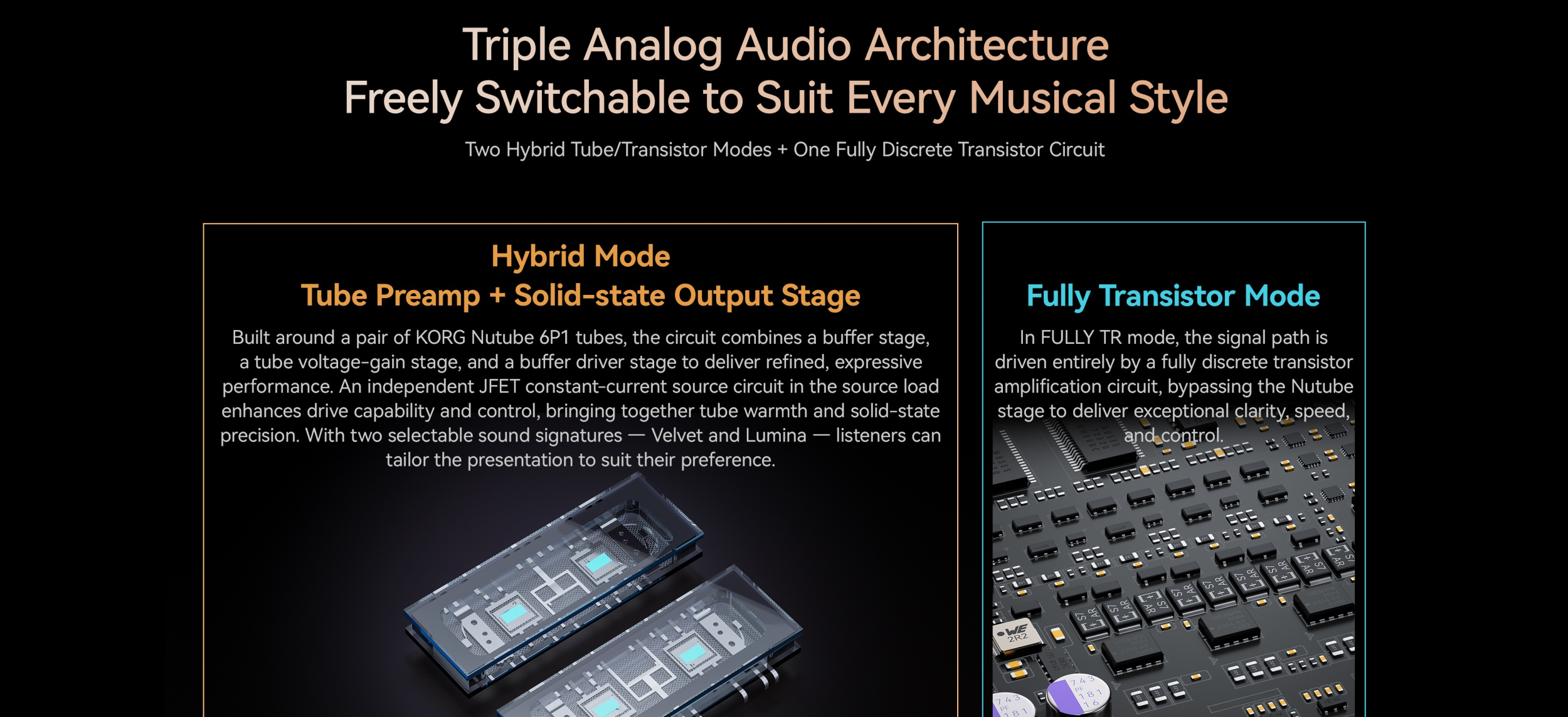 [Limited Stock] EvoAria Evo One Digital Audio Player (DAP) | Triple Analog Architecture Digital Audio Player |