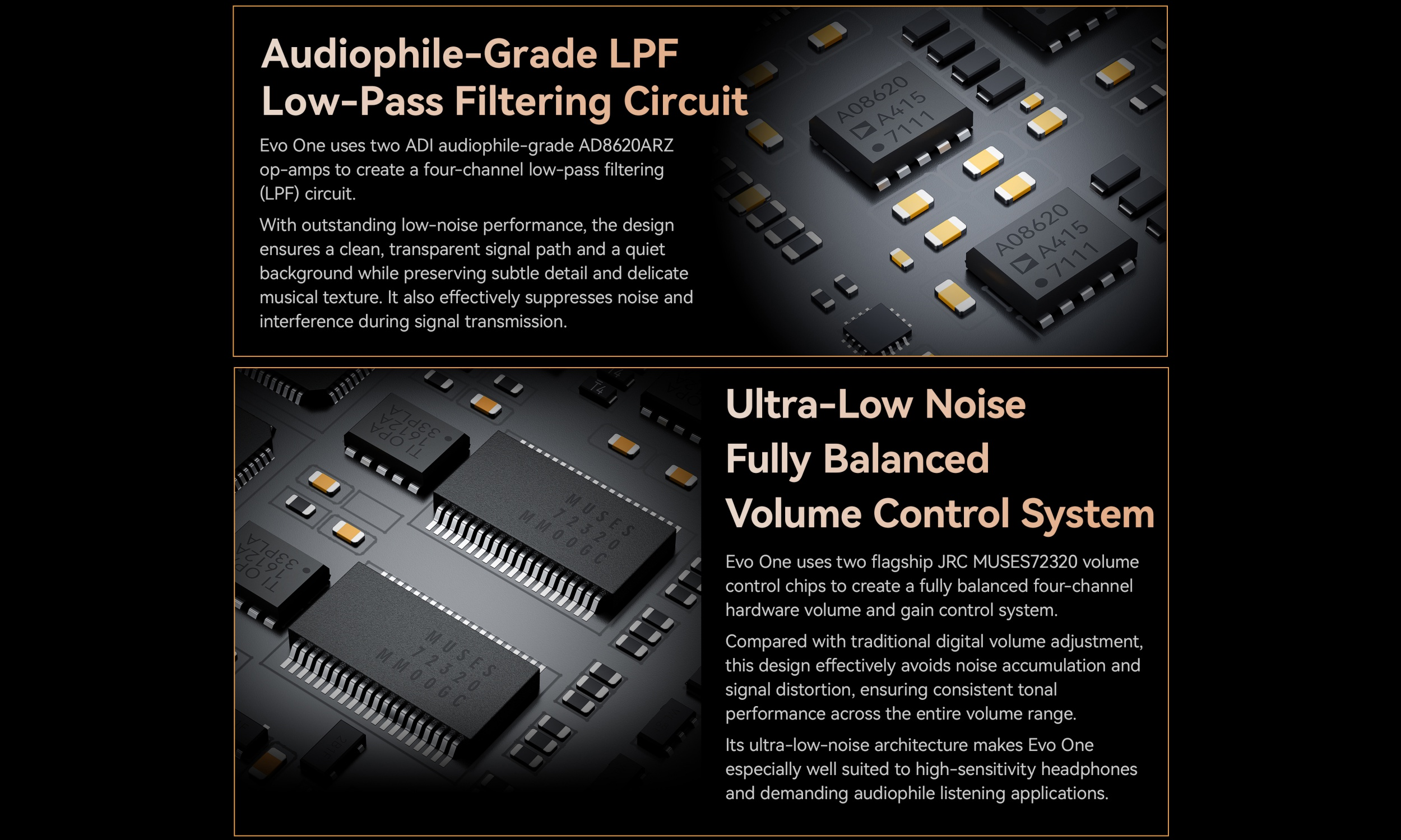 [Limited Stock] EvoAria Evo One Digital Audio Player (DAP) | Triple Analog Architecture Digital Audio Player |