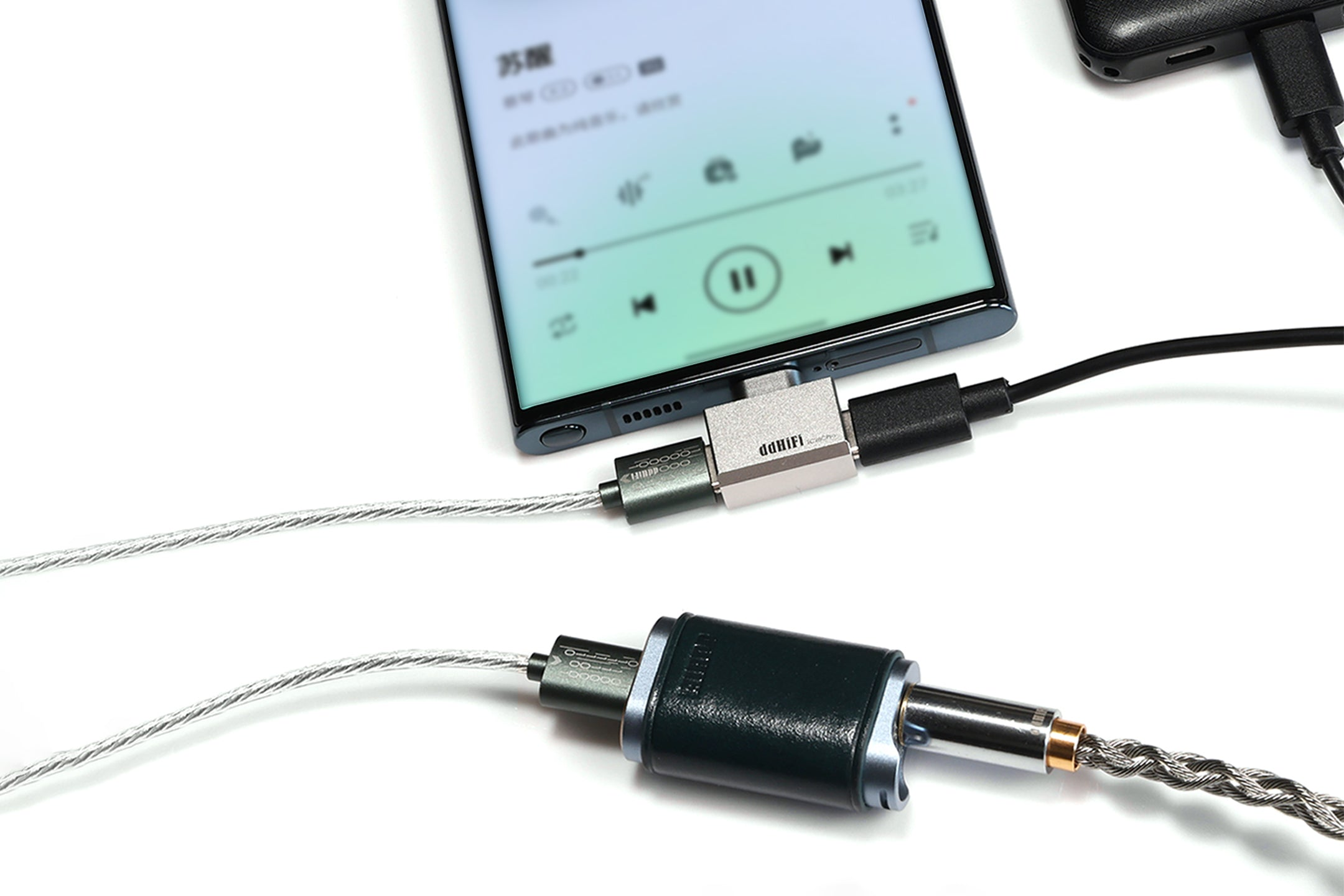 DD Hifi TC28CPro USB-C to USB-C OTG and Power Adapter