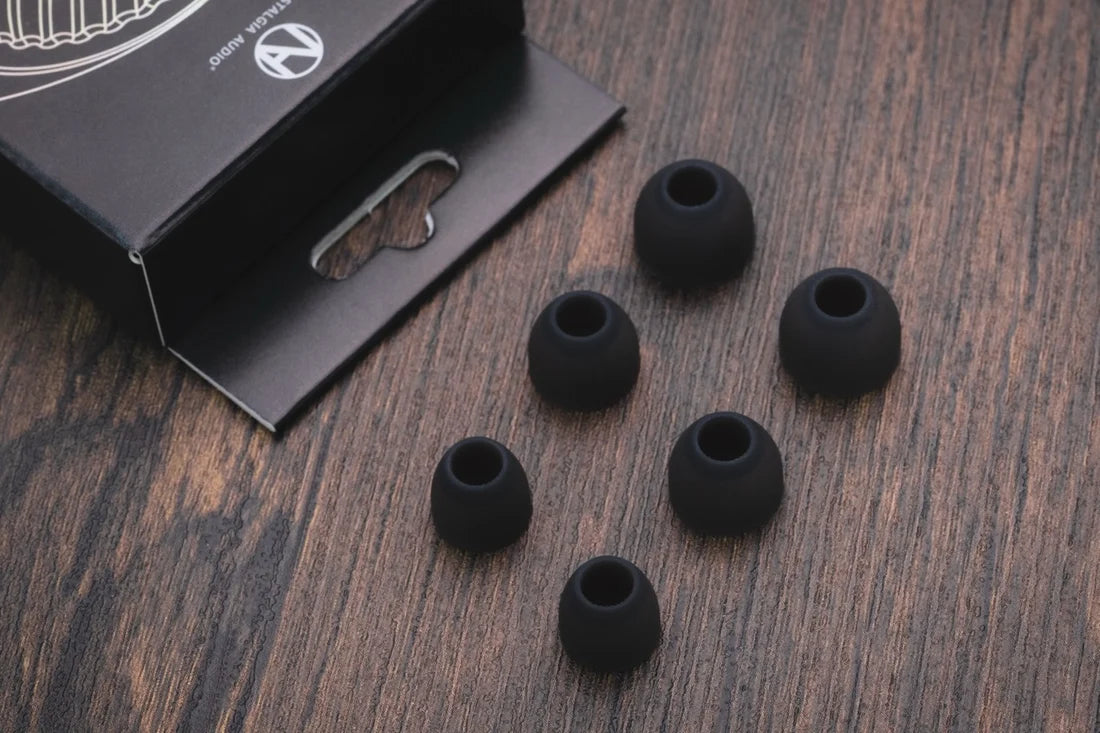 Nostalgia Audio | XWB Eartips extra wide bore for IEMS earphones medical grade silicon