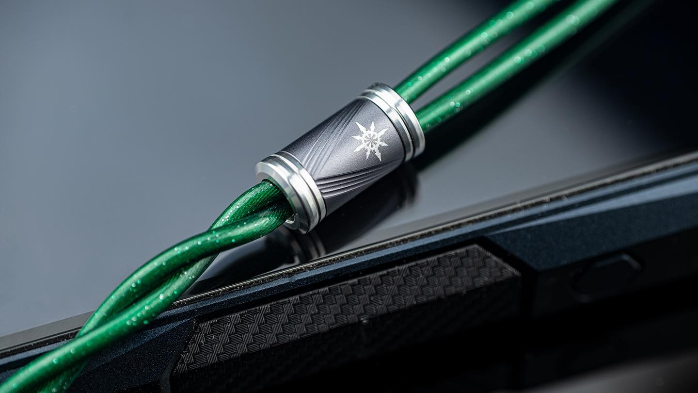 Artify Core CHAOS IEM Upgrade Cable 2-strand Braid Litz Type 1 Rotating Shielded Coaxial 7N OCC Copper