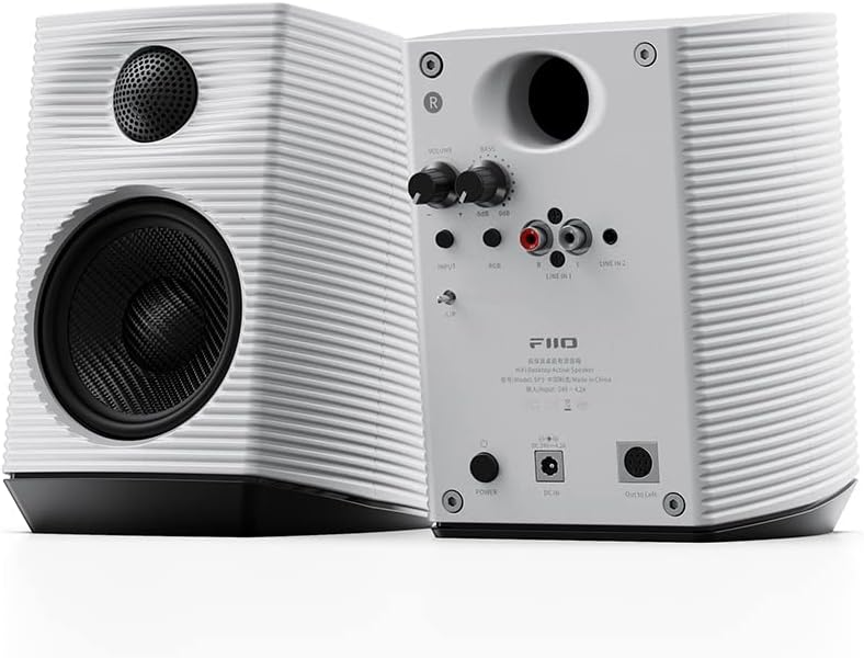 Fiio SP3 HiFi Desktop Active Speakers 3.5inch Carbon Fiber Woofer