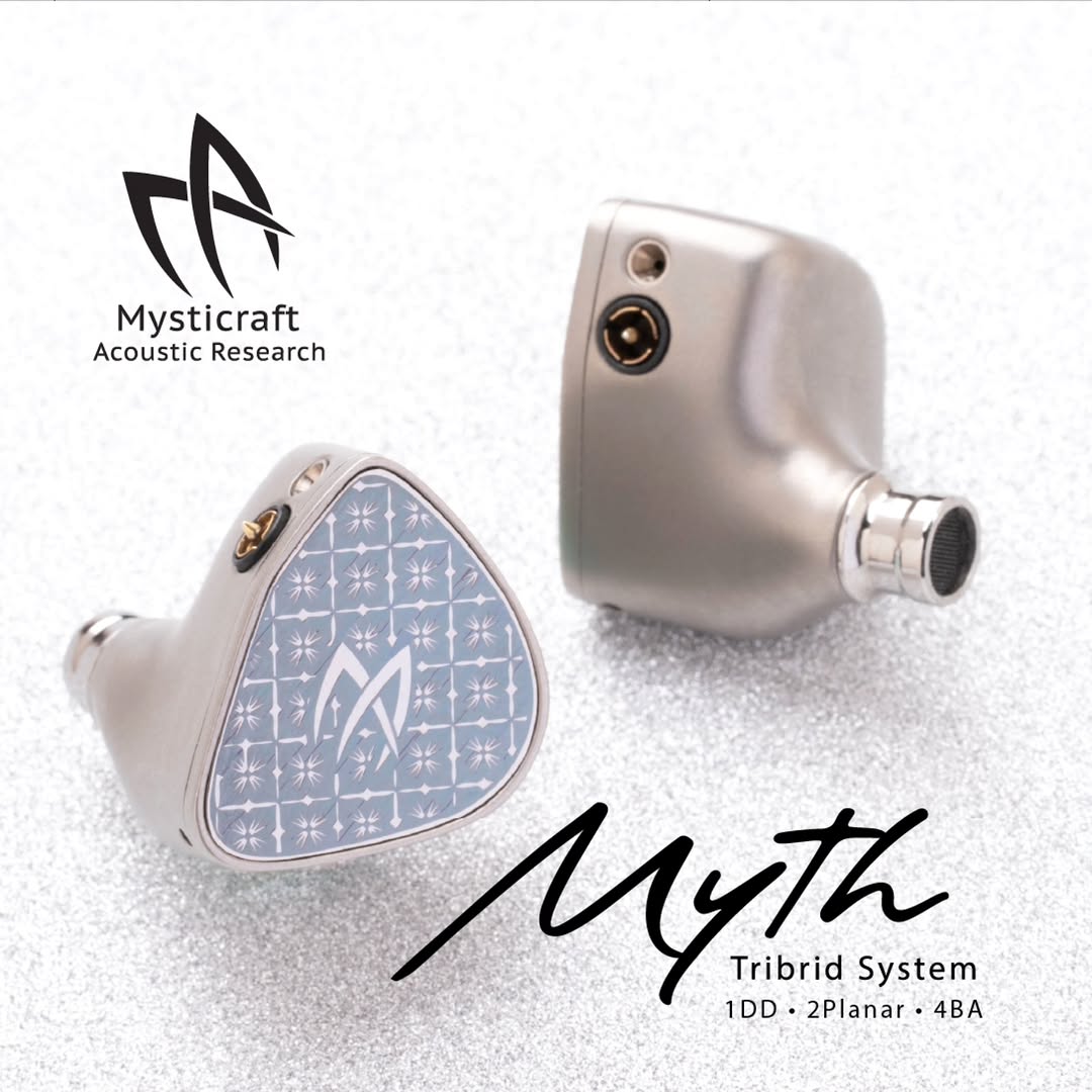 Mysticraft Myth Tribrid System 1DD + 4BA + 2 MP