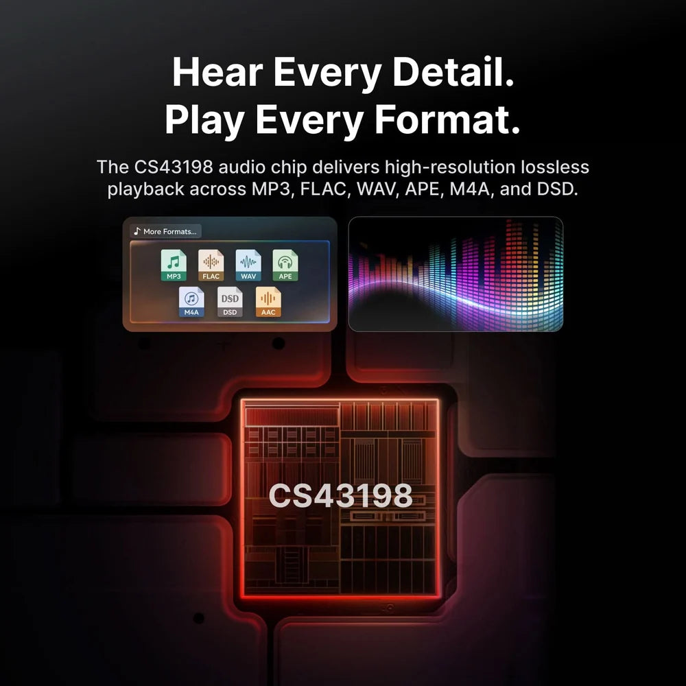 Fosi Audio DAP Neo (preorder) Modern Classic MP3 Audio Music Player