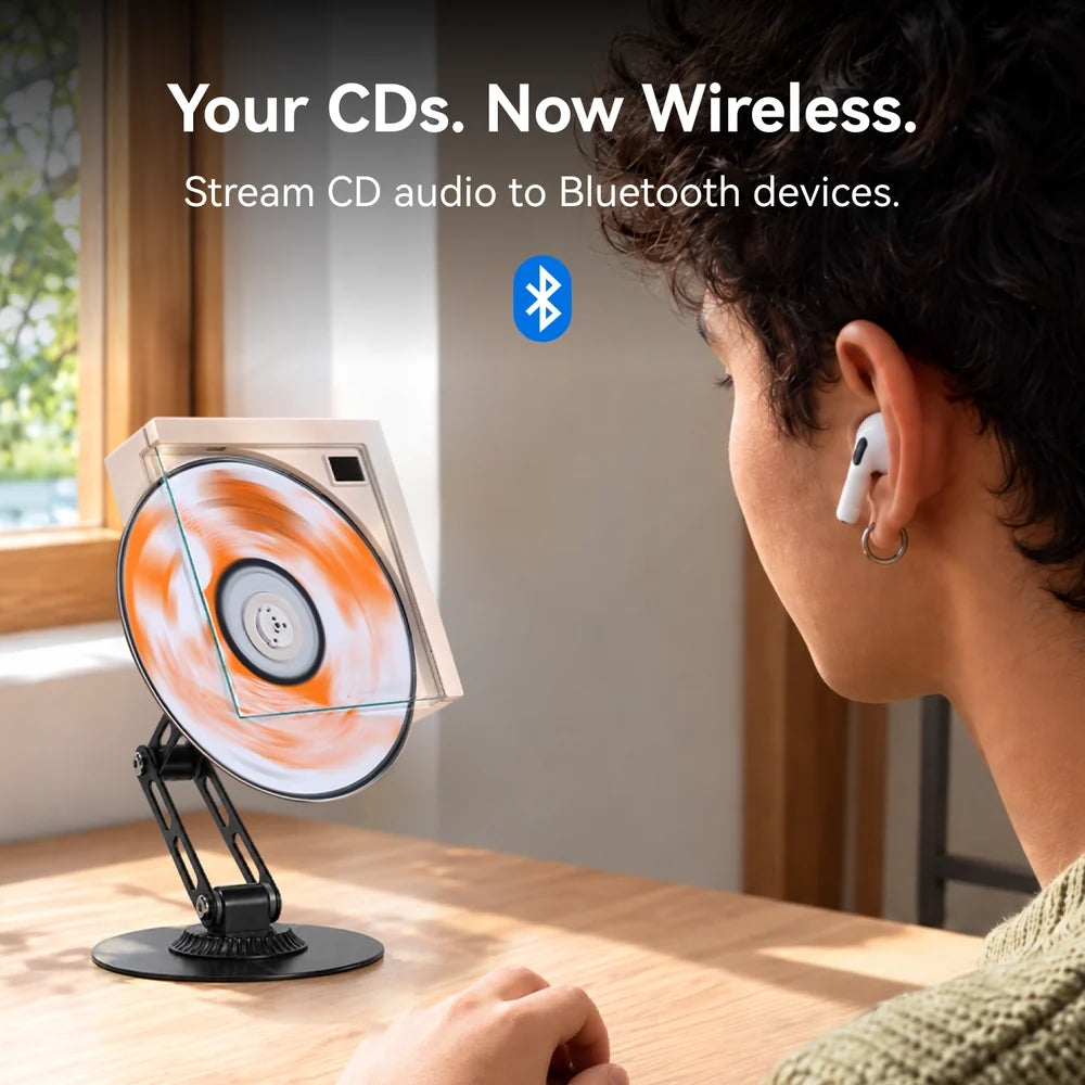 Fosi Audio DISC Nano Ultra-Compact Portable CD Player