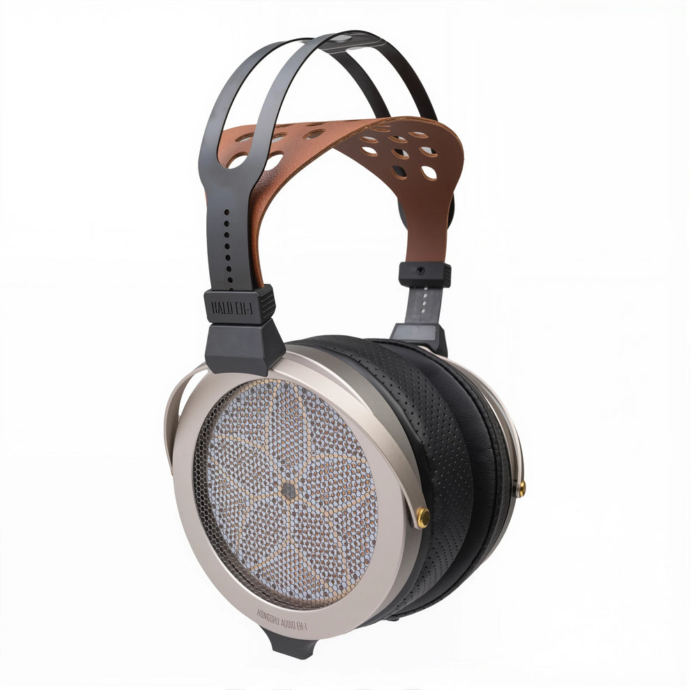 HongShu Audio EH-1 & EHA-1 Electrostatic Headphone System | 4inch Electrostatic Driver | Ultra Lightweight | Halo Acoustics