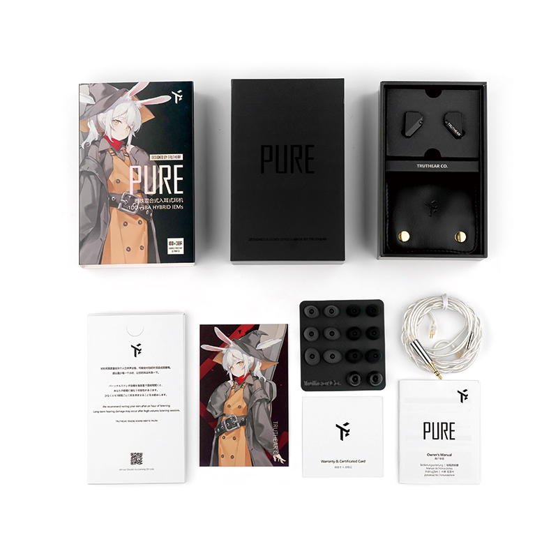 TRUTHEAR PURE In-ear Monitor | META Tuning | 1DD + 3BA HYBRID IEM |
