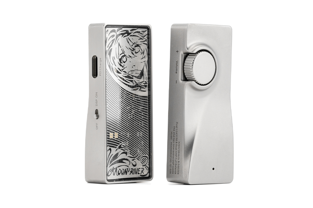 Moondrop Moonriver 3 - CS43198*2 Portable DAC & Headphone Amplifier with PD Charging Support Moonriver3
