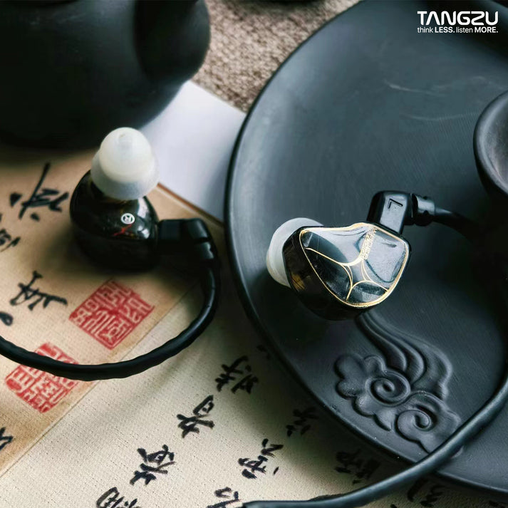 Tangzu WAN'ER S.G & Studio Edition | 10mm Dynamic Driver IEM Earphone Dual Chamber PET Diaphragm | Detachable Cable