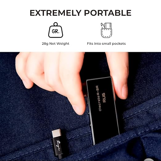 [PM best price] Cayin RU6 Portable USB DAC & Headphone Amplifier Dongle 24bit R2R DAC 4.4mm Output