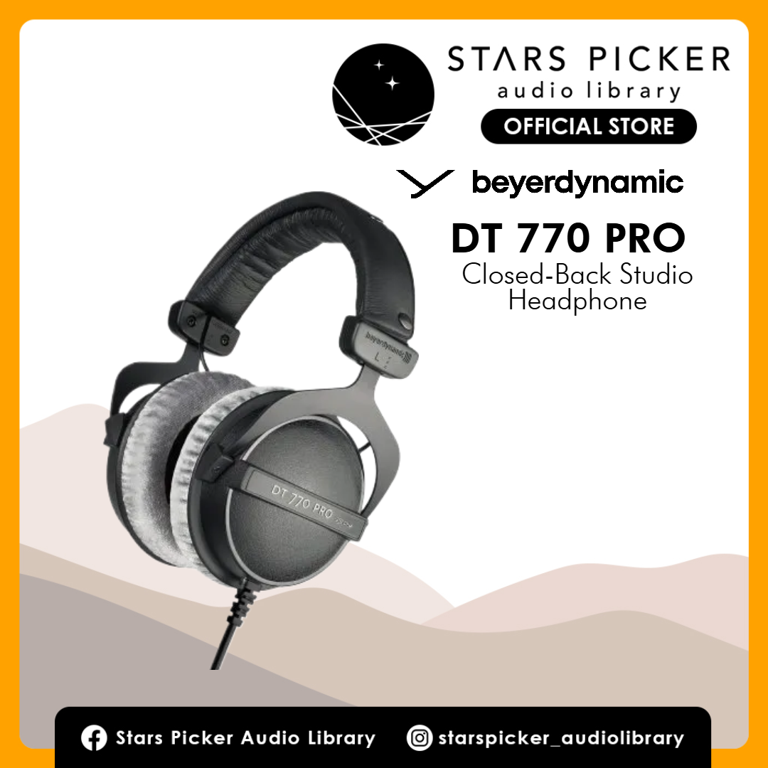 Beyerdynamic DT770 PRO / DT 770 PRO Reference Headphones for Monitoring (32ohms/80ohms/250ohms)