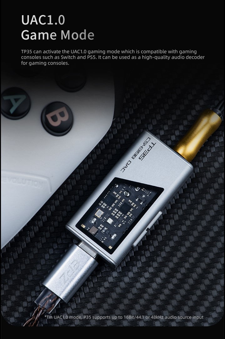 [PM for Best Price] EPZ TP35 Portable DAC & Headphone Amp with Dual Cirrus Logic CS43198 DAC