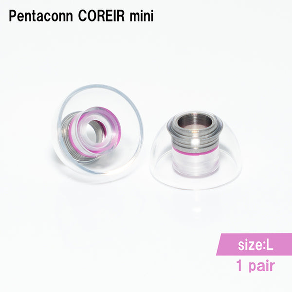 Pentaconn COREIR mini (SS) - Eartip replacement for TWS from JPN