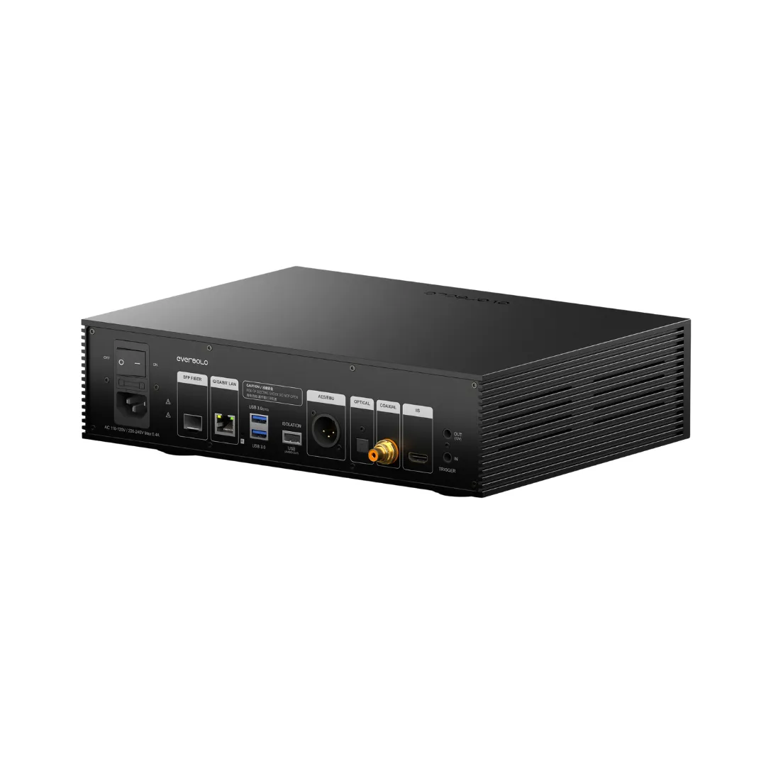 Eversolo T8 Music Streamer Transport with Remote | Dual Femtosecond Clocks, Fully Electrical Isolation Output