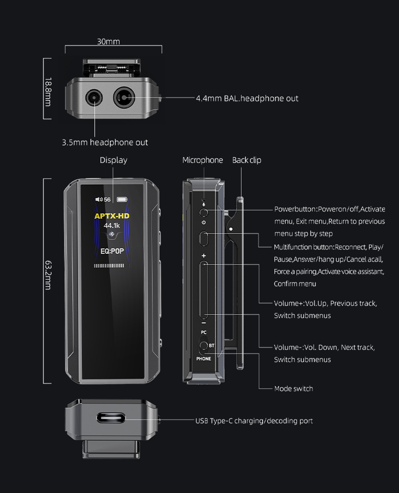 [PM FOR BEST PRICE] FIIO BTR13 Portable Bluetooth DAC and Headphone Amplifier