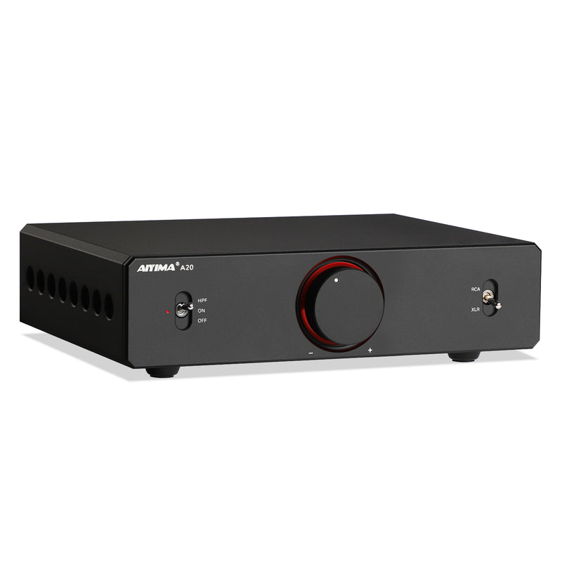 AIYIMA A20 Balanced Stereo Hi-Fi Speaker power amplifier passive speakers UK plug