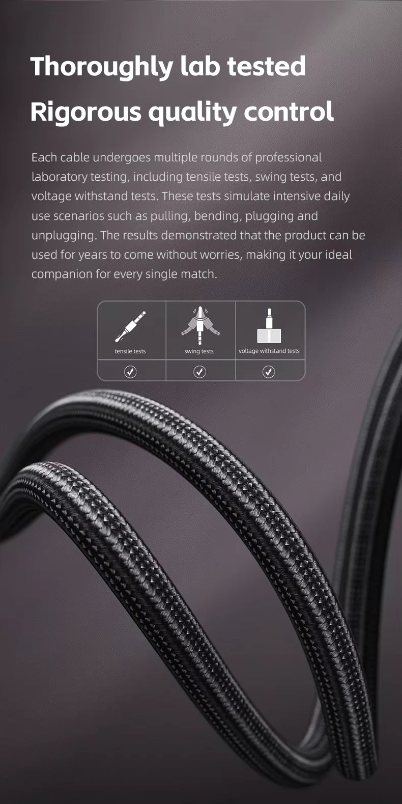 Fiio LL-3.5a - Boom Mic Cable for Gaming Headphones