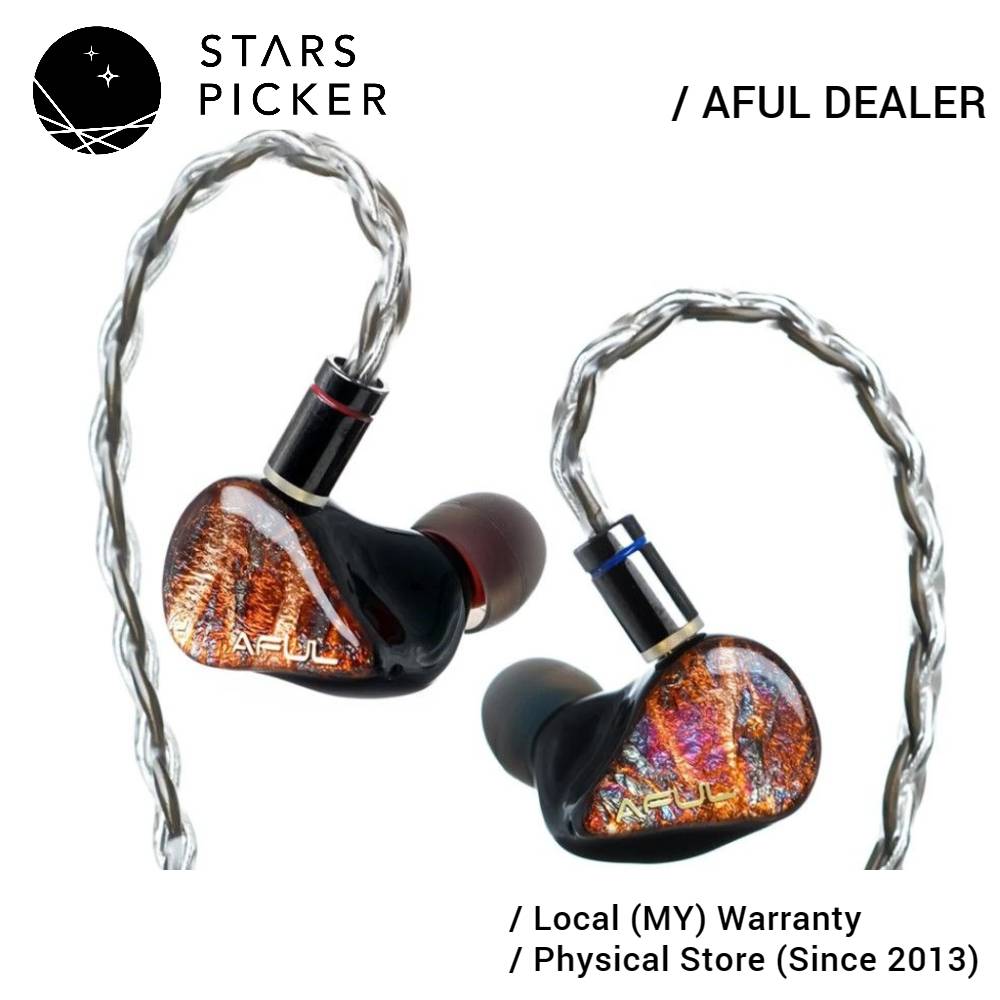 AFUL Performer 5 / Performer5 (4BA+1DD) Hybrid IEM Earphone with Pressure Balance System