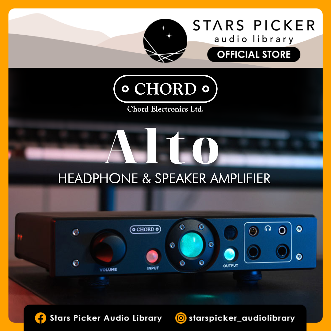 CHORD Alto Professional Headphone and Speaker Amplifier