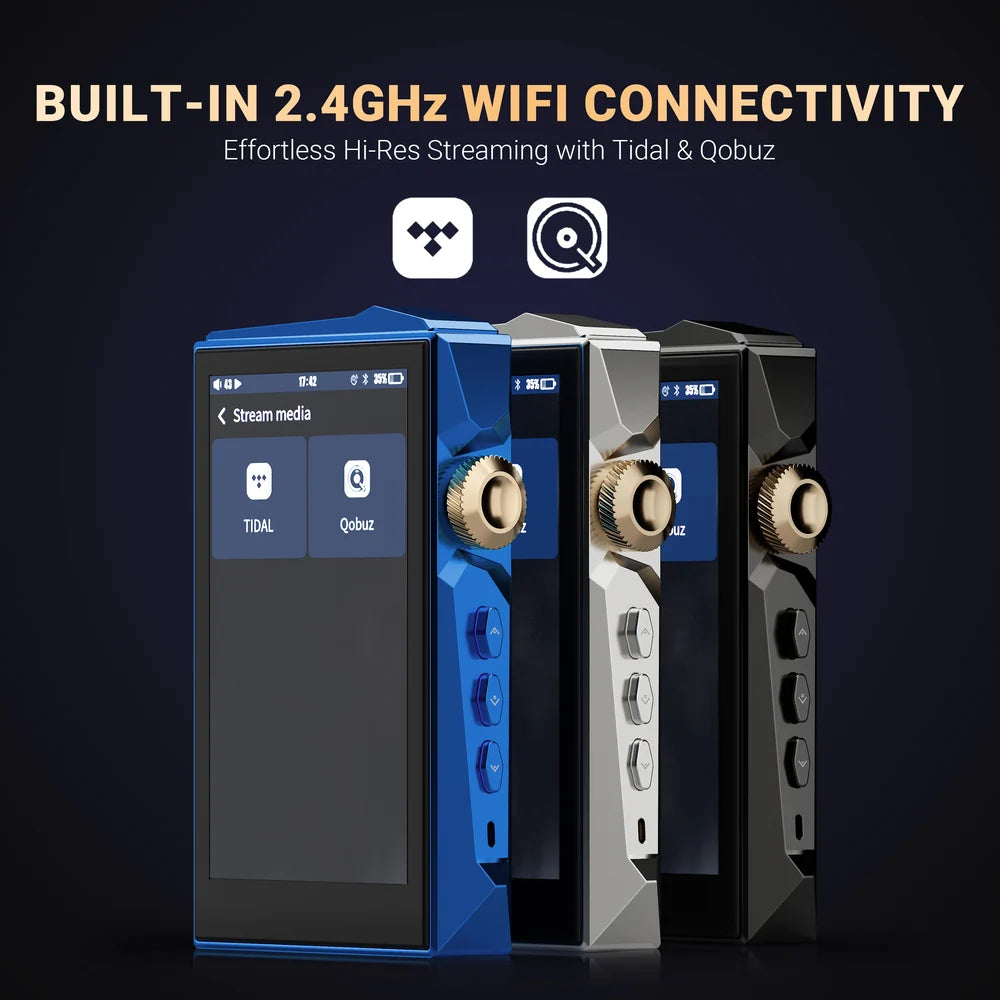 HIDIZS AP80 PRO MAX High-Resolution Streaming Music Player DAP MP3 music player bluetooth