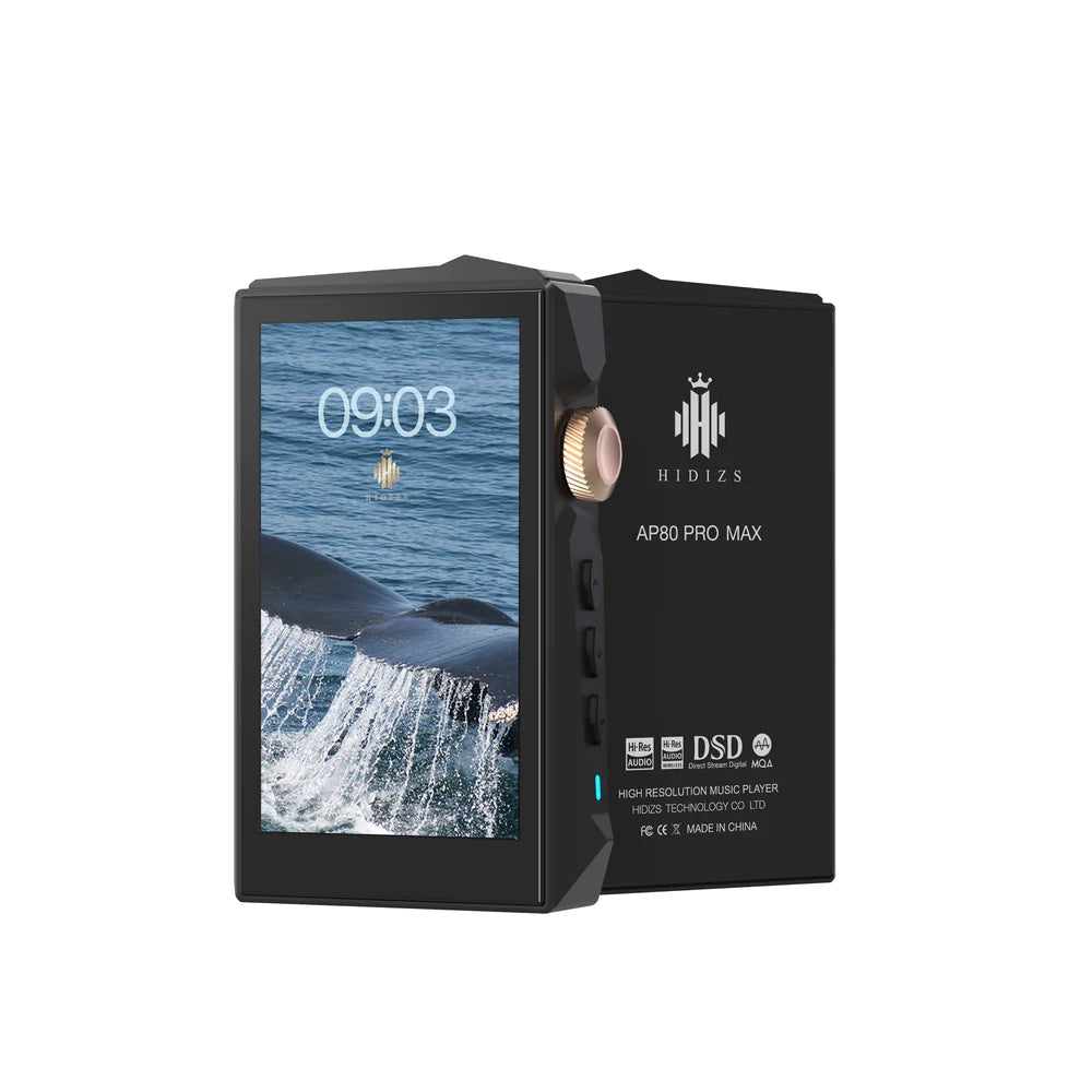 HIDIZS AP80 PRO MAX High-Resolution Streaming Music Player DAP MP3 music player bluetooth