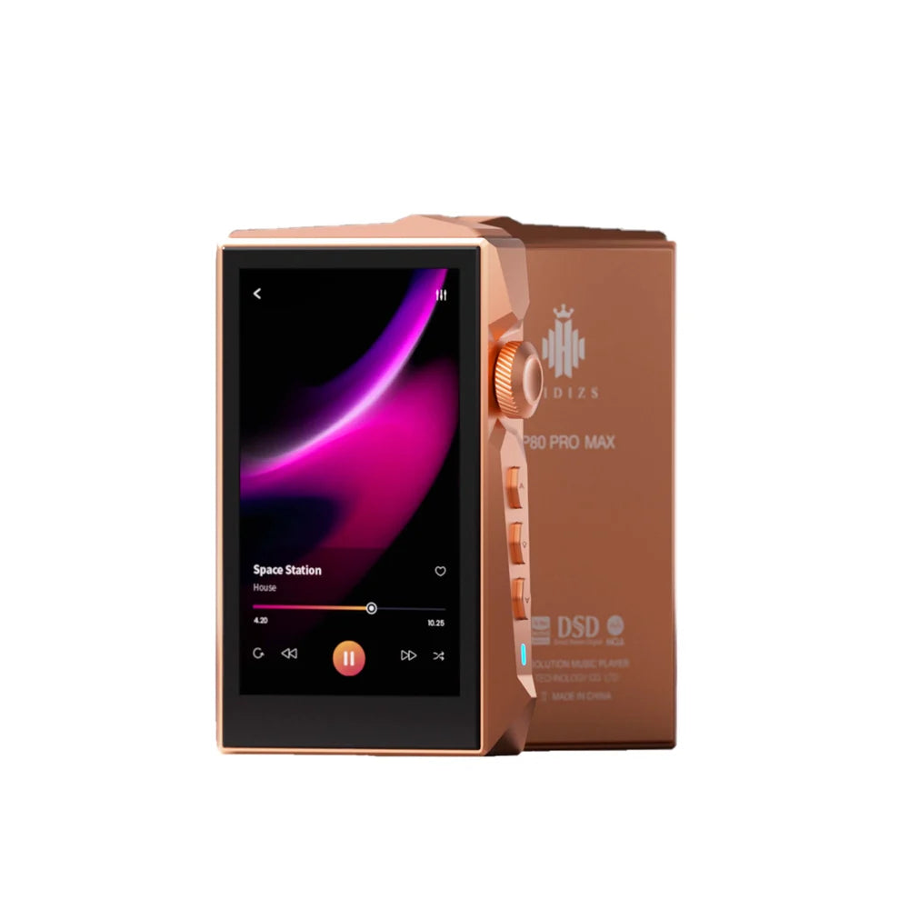 HIDIZS AP80 PRO MAX High-Resolution Streaming Music Player DAP MP3 music player bluetooth