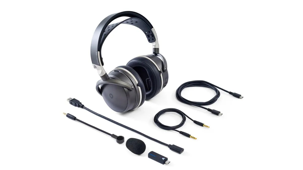 Audeze Maxwell 2 ANC Premium Wireless Gaming Headset Low Latency microphone xbox playstation switch PC