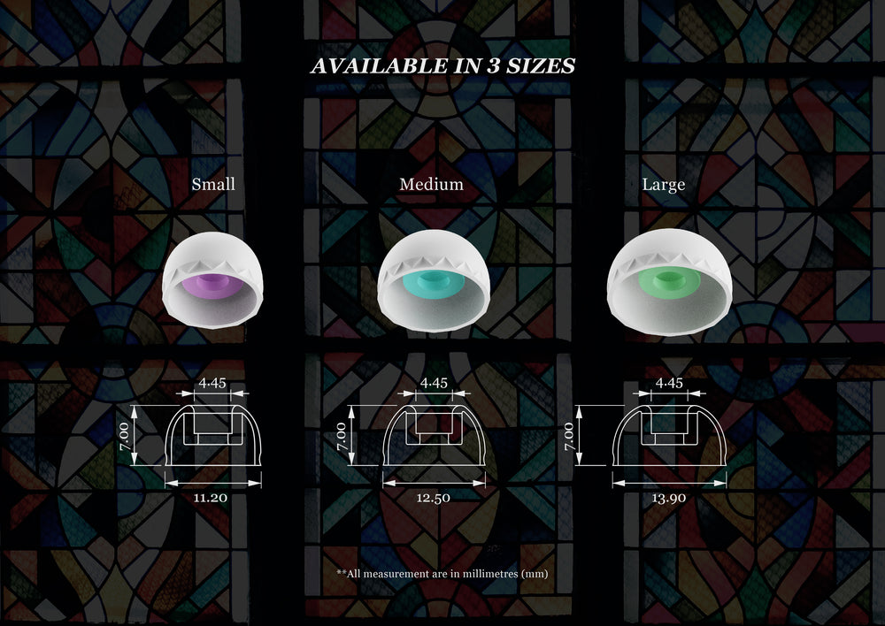 ELETECH Baroque TWS Replacement Eartips - HIFI Skin Friendly Silicon Upgrade Replacement Eartips