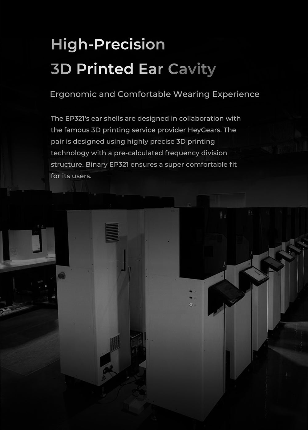 [Ready Stock] Binary EP321 MEMS | 2DD + 3BA + 1 MEMS Driver In-Ear Monitors | Tribrid Driver Earphones with MEMS Technology |