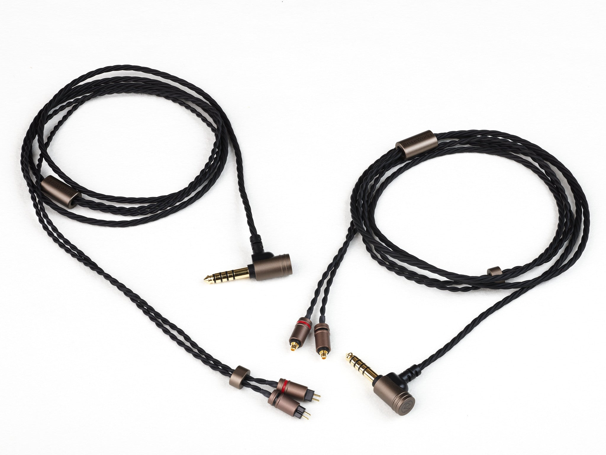 [READY STOCK] Brise Works MIKAGE - 4 Core Star Quad Spiral High Purity Copper Earphone Cable (MADE IN JAPAN)