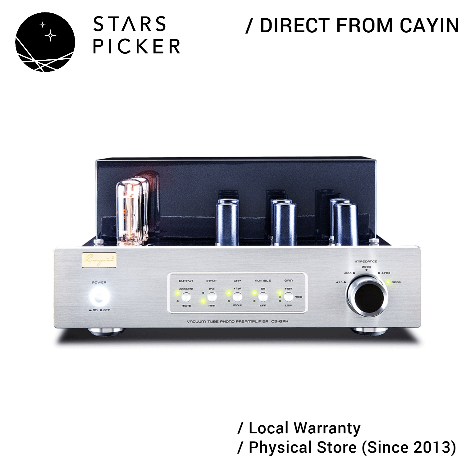 [PM Best Price] Cayin CS-6PH [230V version] - HIFI Tube Phono Stage