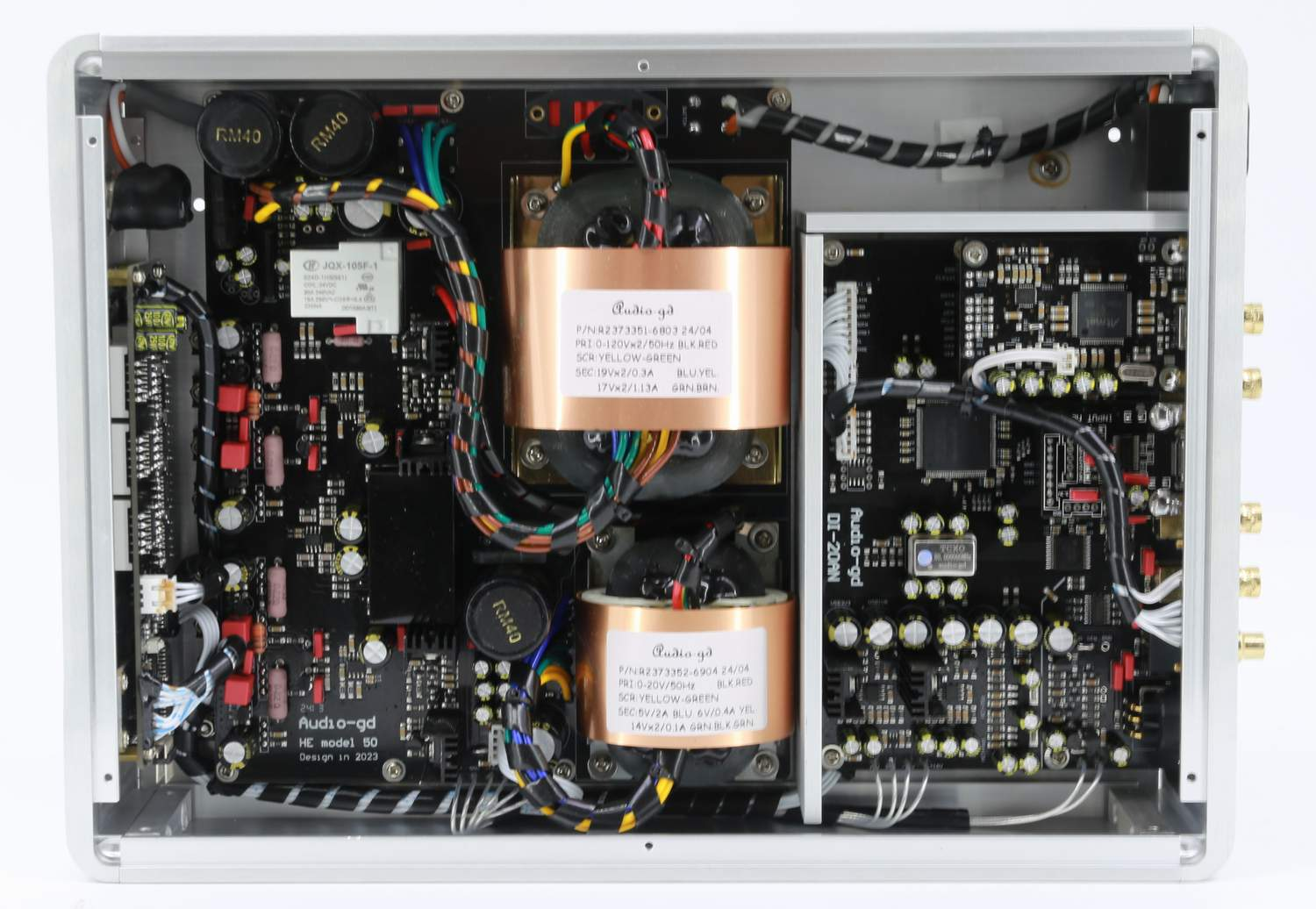 Audio-GD DI-25HE Digital Interface with Regenerative PSU | Amanero Combo 384 | Dual Accusilicon 90/98MHz Clock |